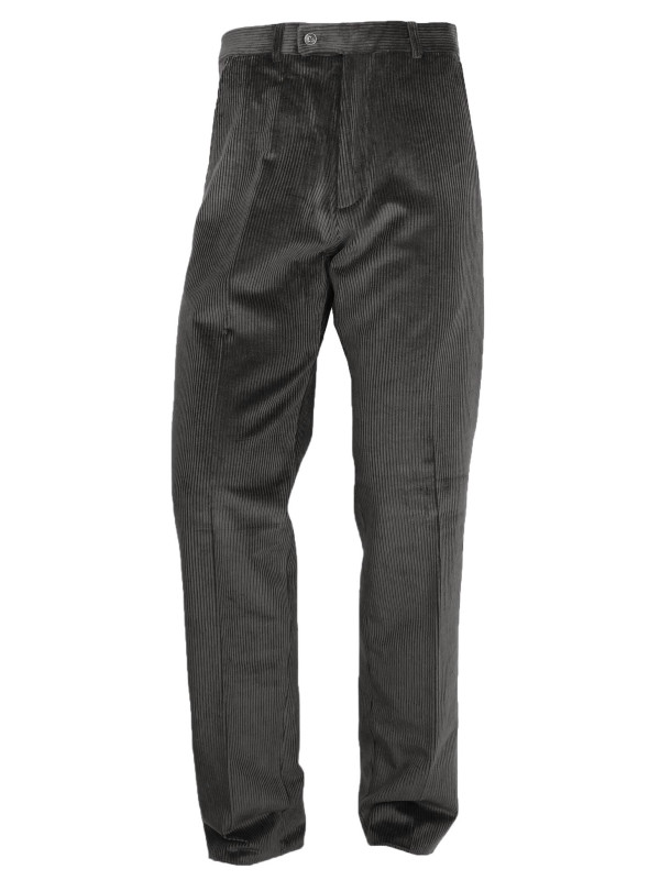 Pantalon velours CHALLENGER D373 – Gris élégant