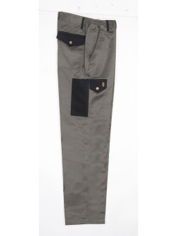 Pantalon de travail WORKER K568 coton polyester marron