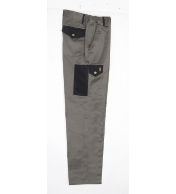 Pantalon de travail WORKER K568 coton polyester marron