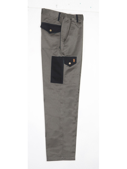 Pantalon de travail WORKER K568 coton polyester marron