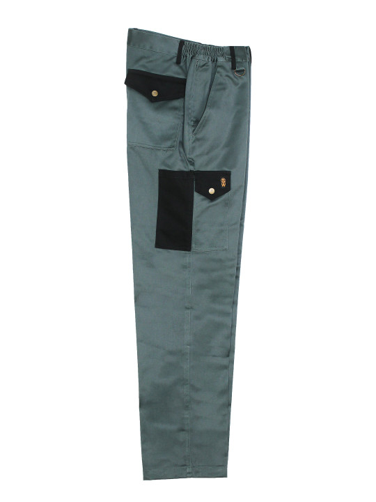 Pantalon de travail WORKER K569 moleskine coton vert