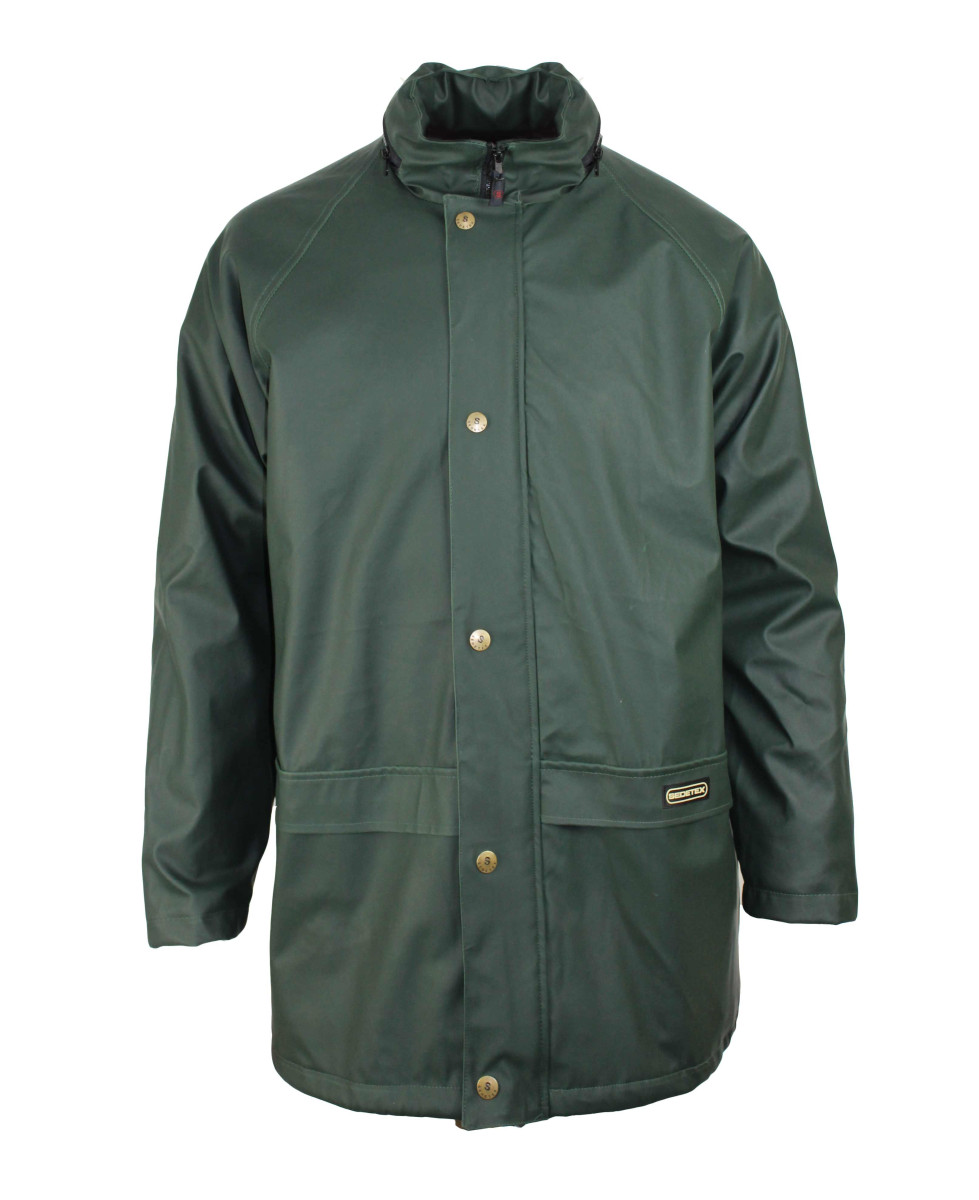 Veste de pluie imperméable PLUIE E0134 verte homme