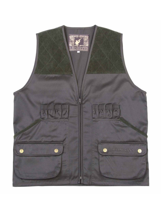 Gilet Chasse Classic LEDERTYS LY0200 – Kaki Déperlant & Renforts