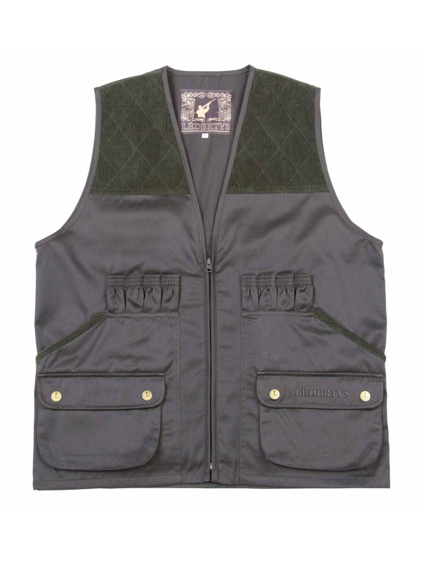 Gilet Chasse Classic LEDERTYS LY0200 – Kaki Déperlant & Renforts