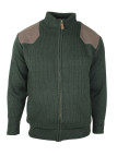 Veste homme doublée polaire kaki chaude – LY0706