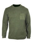 Sweat-shirt kaki homme pratique & résistant – LYO7O7