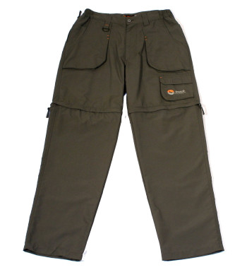 Pantalon rando homme OGALO SE9011 coton marron modulable