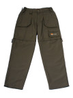 Pantalon rando homme OGALO SE9011 coton marron modulable