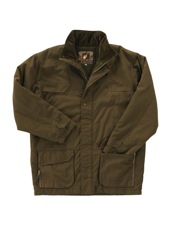 Veste chasse Country coton canvas déperlante – LY0008