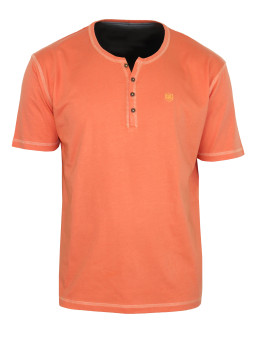Tee - shirt  col boutonné A2107A