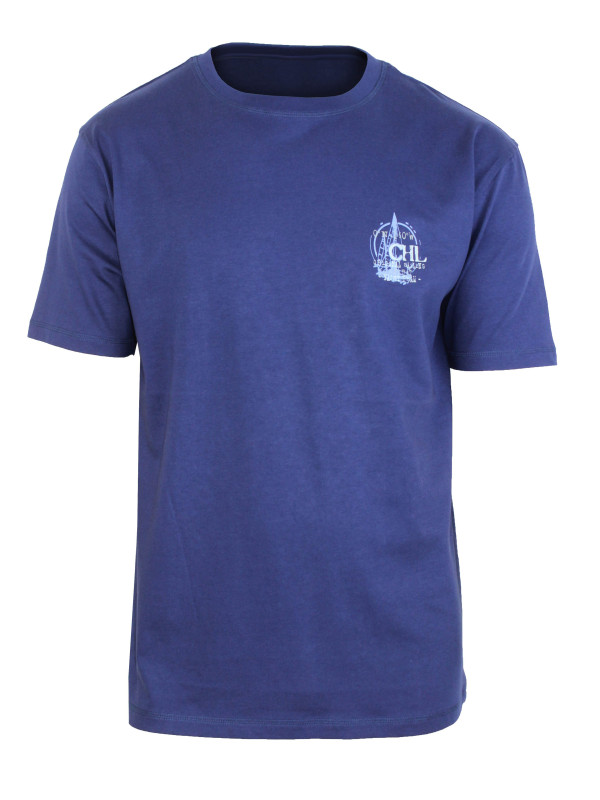 Tee - shirt  sérigraphie poitrine A2121B