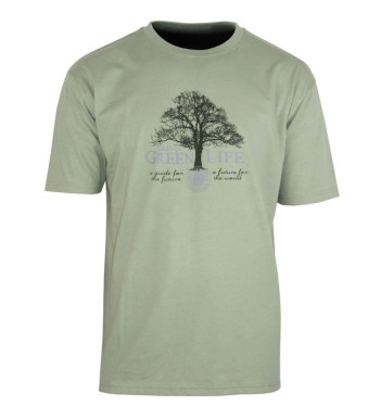 Tee - shirt  sérigraphie poitrine A2130A