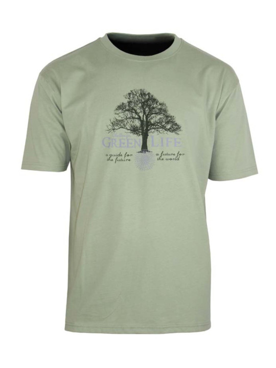 Tee - shirt  sérigraphie poitrine A2130A