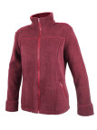 Veste polaire femme rouge/bordeaux – Chaleur, poche, confort