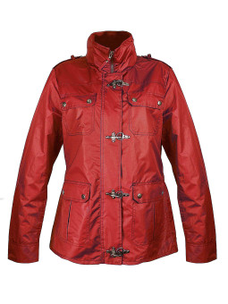 Veste coupe-vent femme rouge – Imperméable, légère, pratique