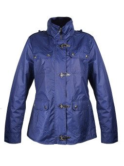 Veste coupe-vent femme bleue – Imperméable, pratique, stylée