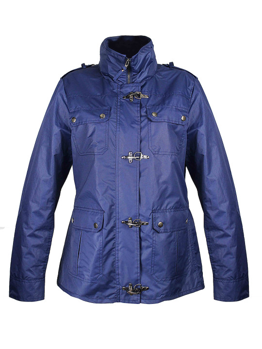 Veste coupe-vent femme bleue – Imperméable, pratique, stylée