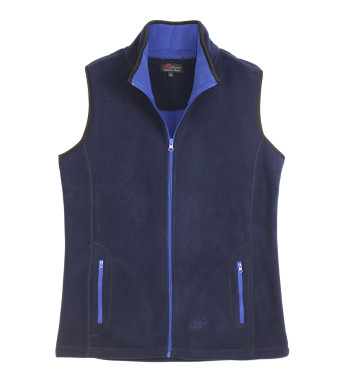 Gilet sans manche femme marine – Ultra chaud, zippé, pratique