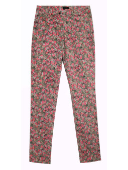 Pantalon imprimé motif fleuri BELINDA2O