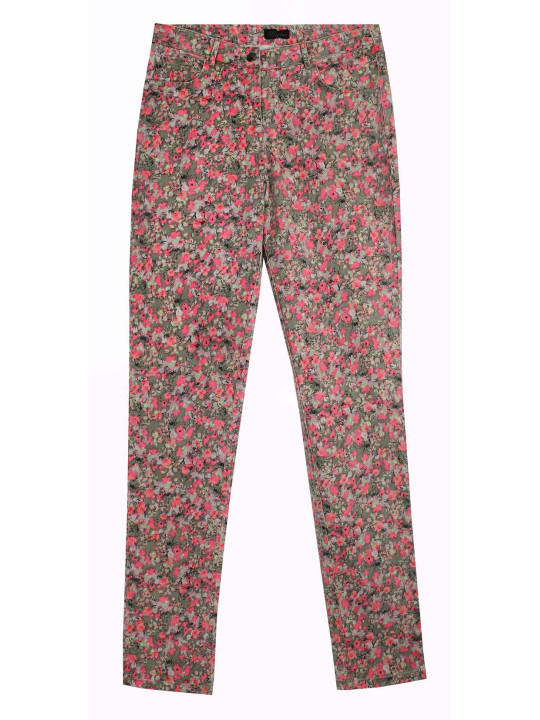 Pantalon imprimé motif fleuri BELINDA2O