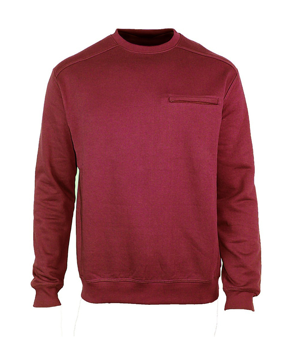 Sweat-shirt homme bordeaux élégant et pratique – BULGARE3
