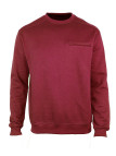 Sweat-shirt homme bordeaux élégant et pratique – BULGARE3