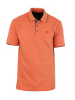 Polo homme orange coton piqué chic – C2101C