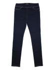 Pantalon slim femme bleu brut CELIB1 – Taille haute stretch