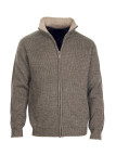 Cardigan homme CHALLENGER CELTIC2 – Beige/marron chaud