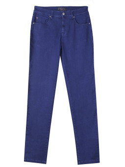 Pantalon femme CLAUDIA2 bleu stone power stretch