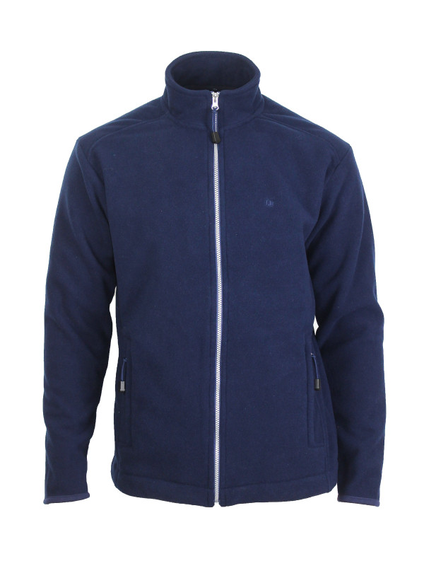 Veste polaire homme marine chaude et pratique – CLERMONT1