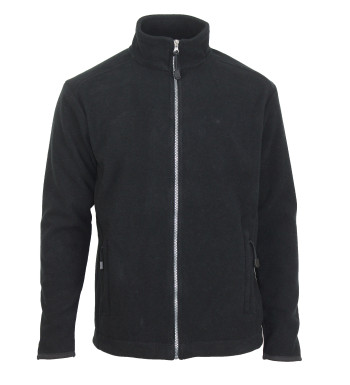Veste polaire homme noire chaude et pratique – CLERMONT3