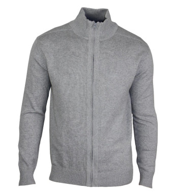 Cardigan full zip CHALLENGER CYBER2 – Gris intemporel