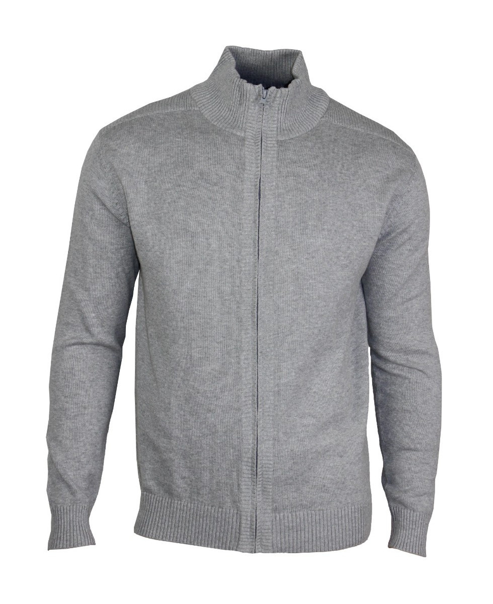 Cardigan full zip CHALLENGER CYBER2 – Gris intemporel