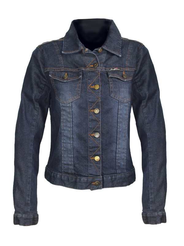 Veste en jean femme MAYFLOWER DALILA1B bleu stretch