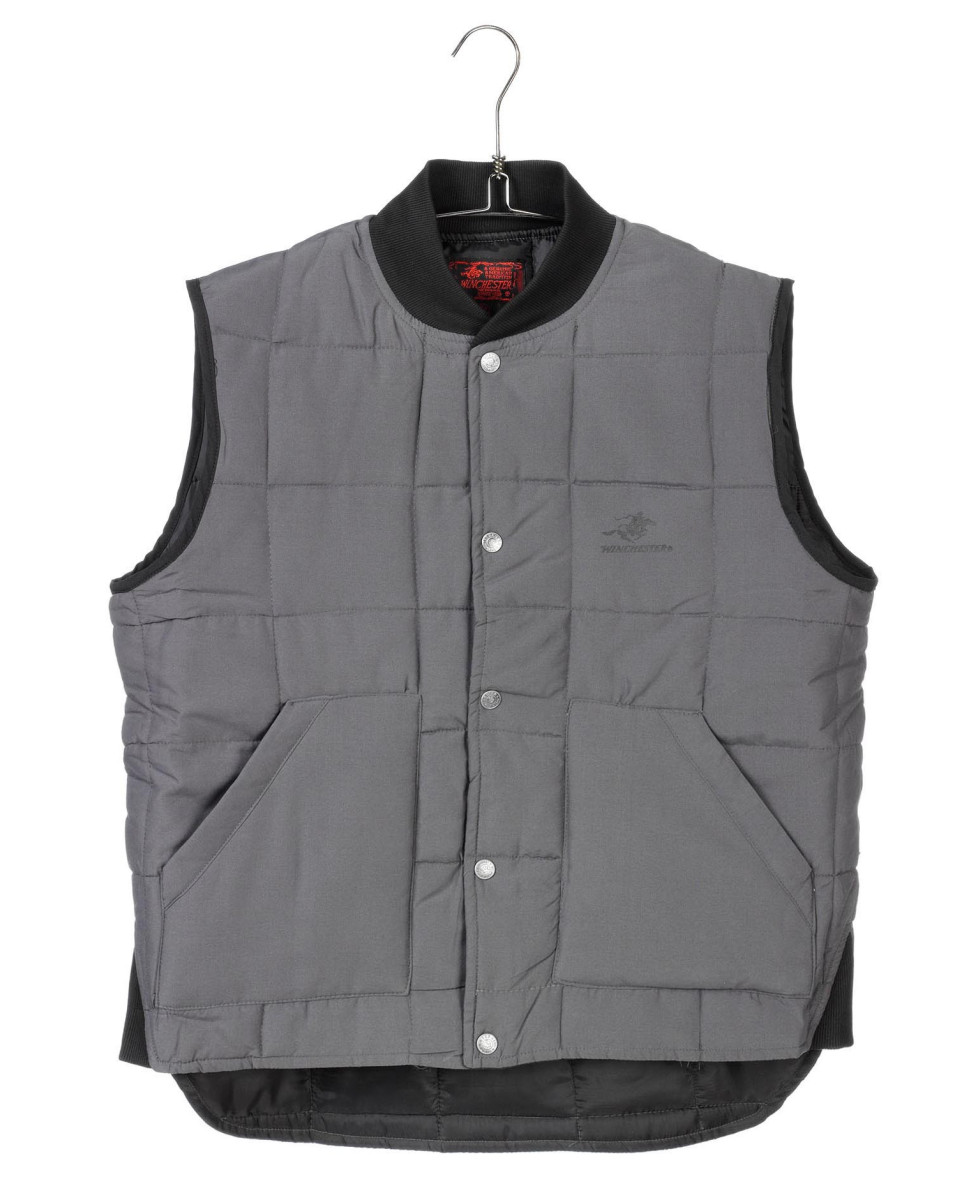 Blouson sans manche matelassé homme WINCHESTER gris DOCK2G