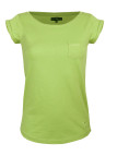 Tee-shirt femme DOMY3 col bateau vert MAYFLOWER