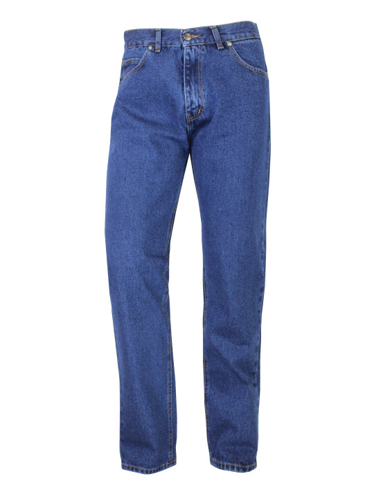 Jean homme CHALLENGER FALCONE1 bleu stone confort coton