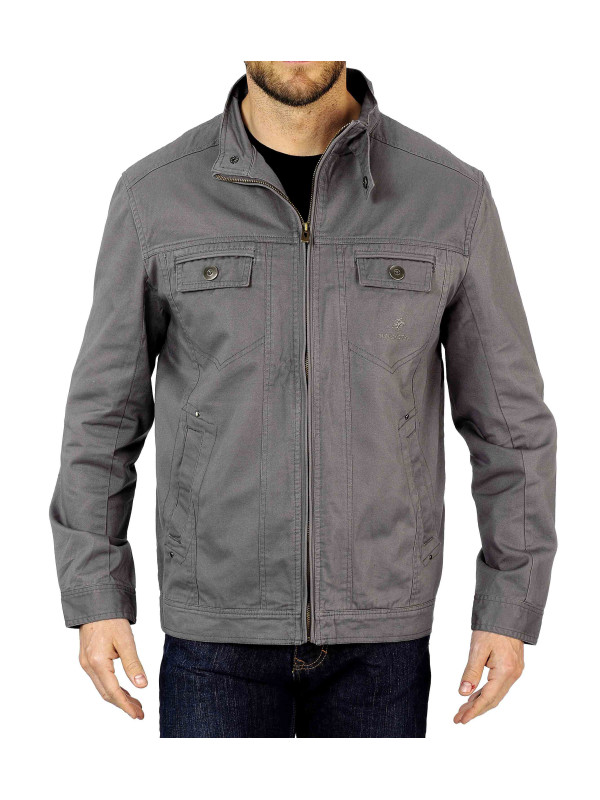 Blouson homme WINCHESTER GORDON1G coton gris chic