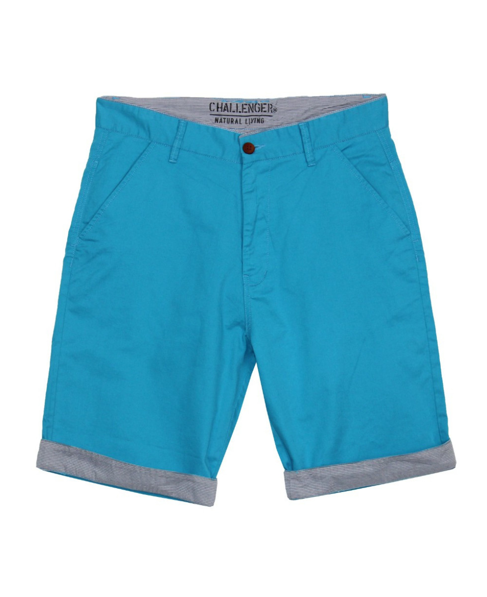Bermuda homme turquoise coton chic – IBIZA1