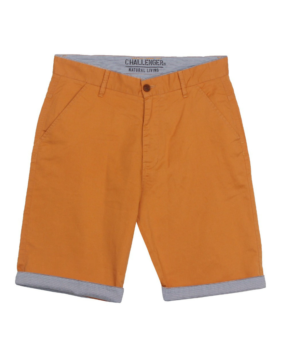 Bermuda homme orange coton chic – IBIZA2