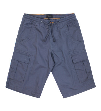 Bermuda homme gris coton multi-poches – ILOT1