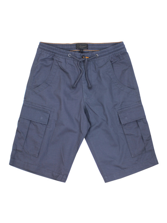 Bermuda homme gris coton multi-poches – ILOT1