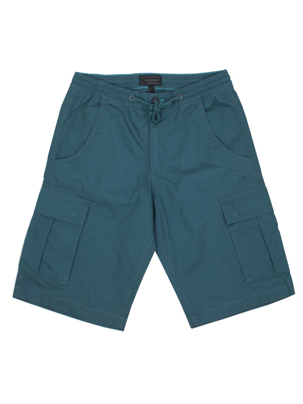Bermuda homme vert coton multi-poches – ILOT2