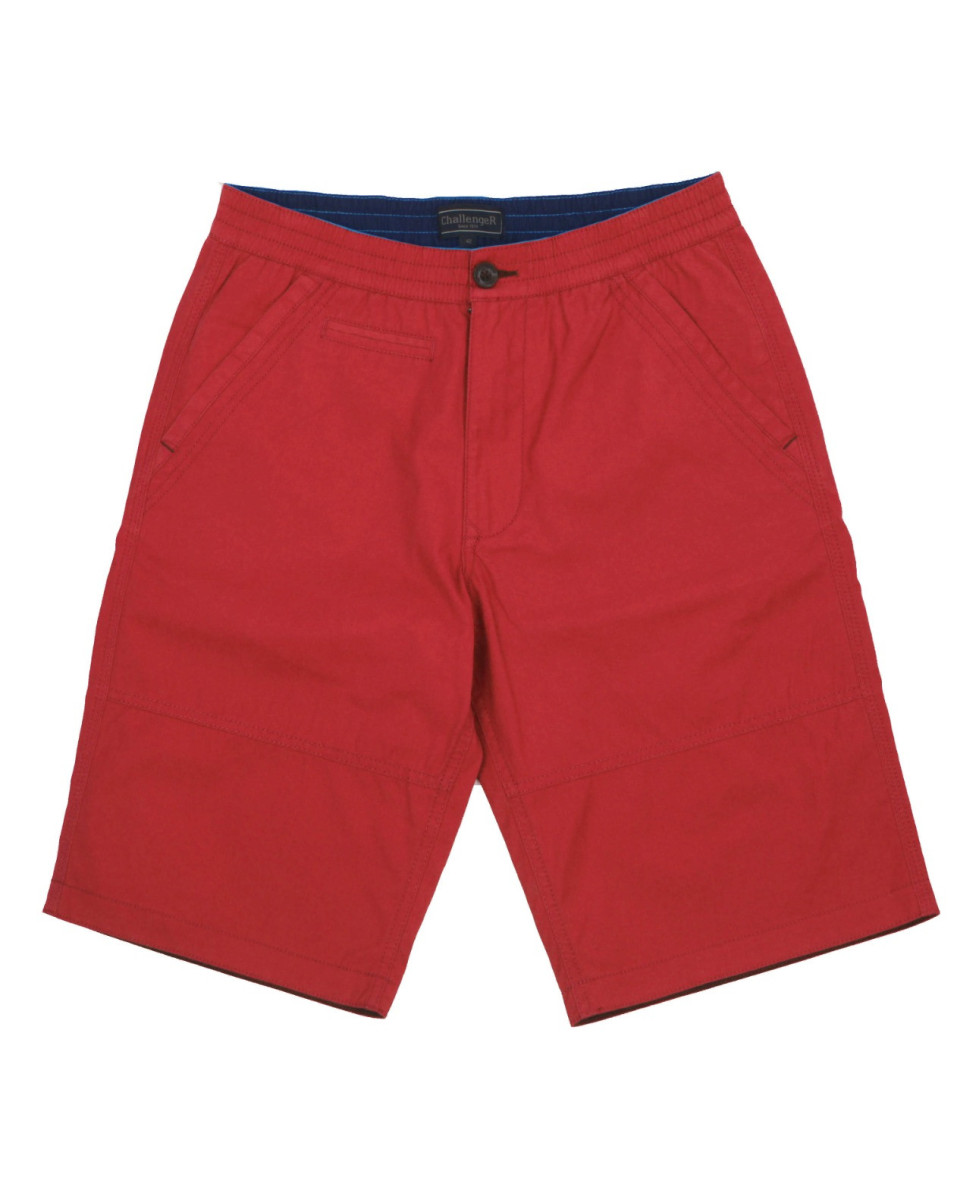 Bermuda homme bordeaux coton pratique – IMPALA1