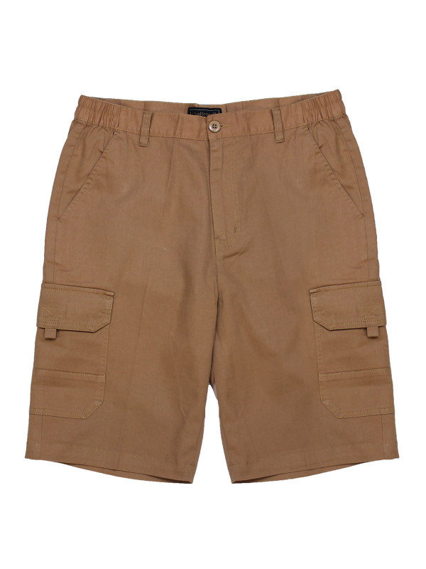 Bermuda homme camel coton multi-poches – INCA3