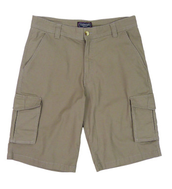 Bermuda homme beige extensible multi-poches – INDIANA1