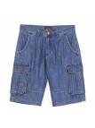 Bermuda homme Winchester INDIGO1 bleu stone 100% coton