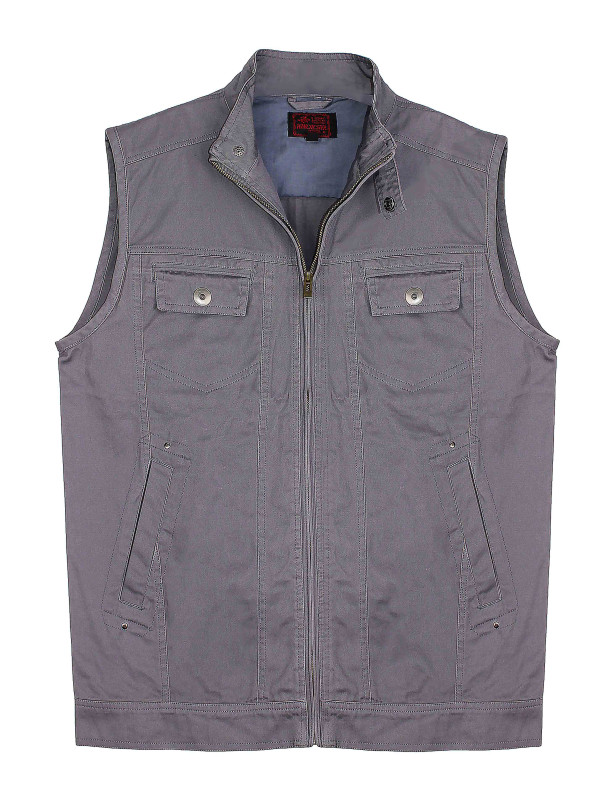 Gilet sans manche JACKSONG WINCHESTER gris 100% coton