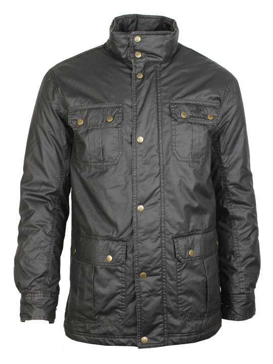 Parka WINCHESTER JAGUAR1 marron coton enduit homme